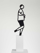 Running People: Elvis by Julian Opie