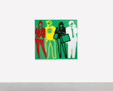 Red Yellow Black White (from Standing People) - David Benrimon Fine Art Gallery