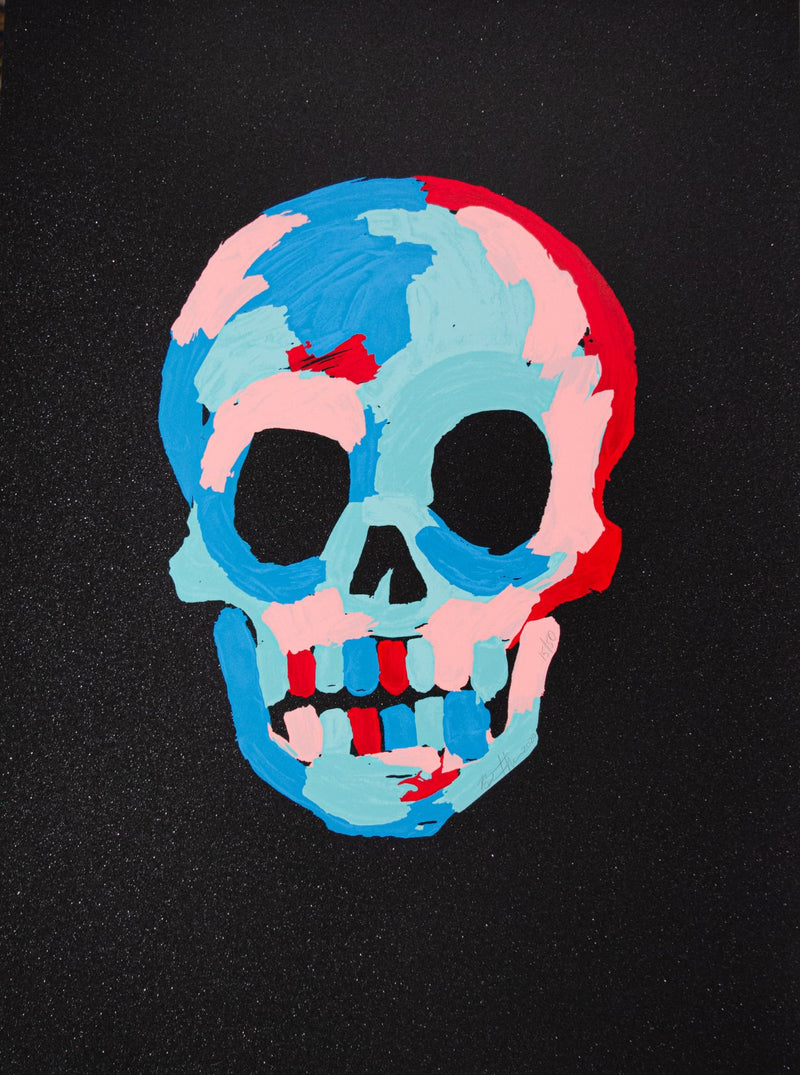 Skull Print 2020 Pair - David Benrimon Fine Art Gallery