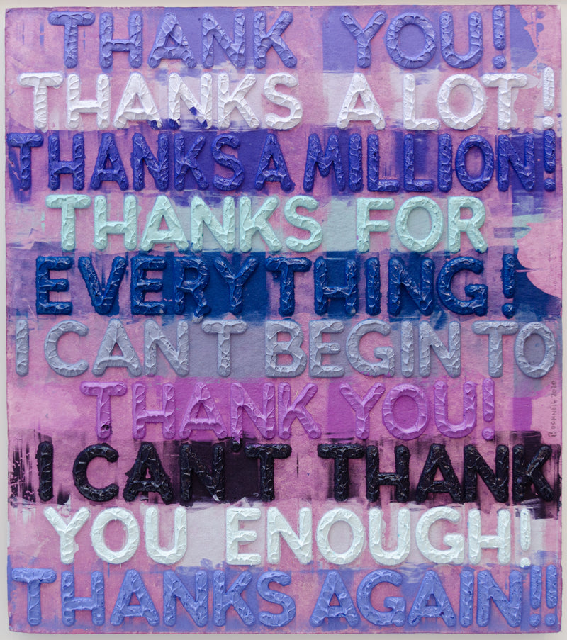 Thank You - David Benrimon Fine Art Gallery