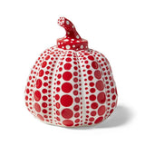 Kusama Pumpkin (Red) - David Benrimon Fine Art Gallery