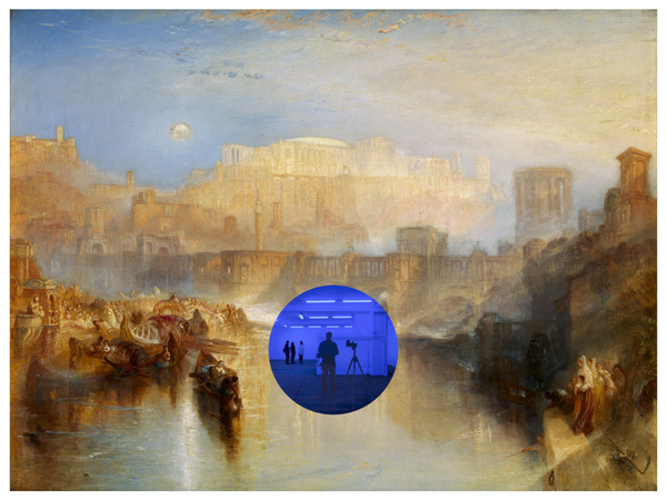Gazing Ball (Turner Ancient Rome)
