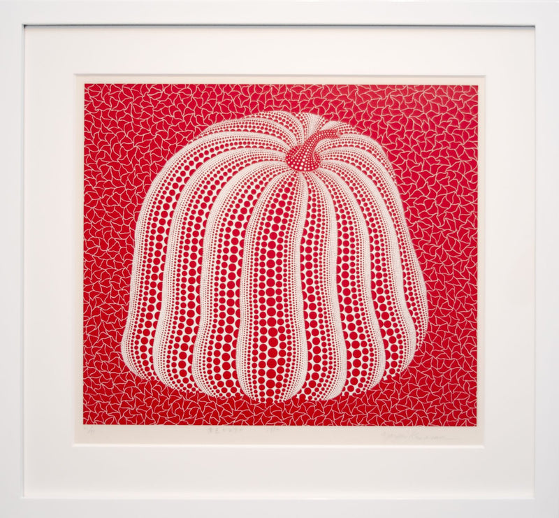 Red Colored Pumpkin - David Benrimon Fine Art Gallery